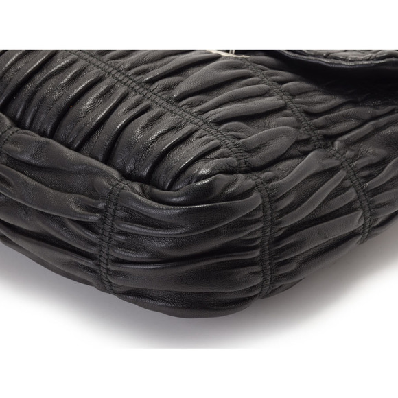 Prada Black Chain Shoulder Nappa Bag - Picture 6 of 12